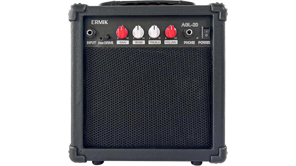 compact 20w guitar amplifier