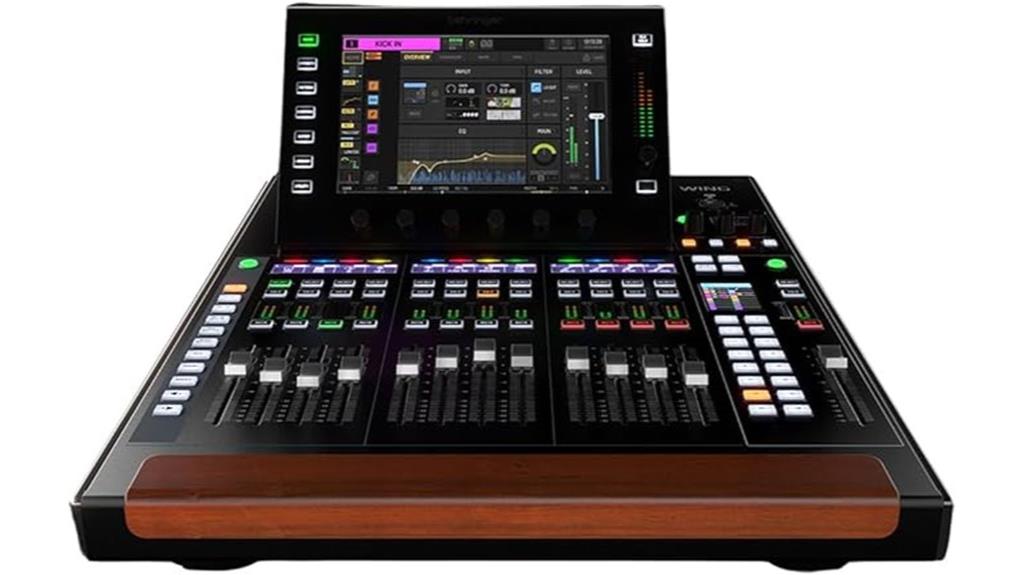 compact 48 channel digital mixer