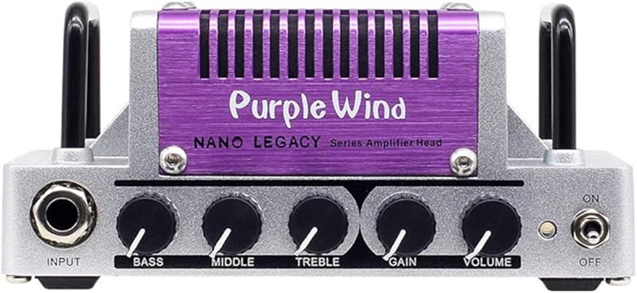 compact 5 watt guitar amplifier