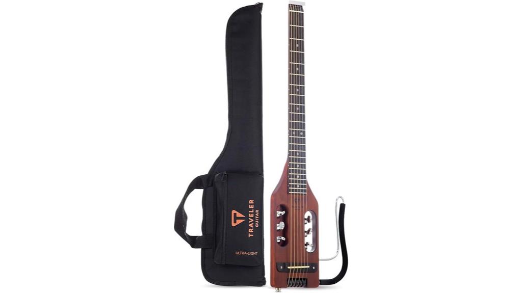 compact acoustic electric guitar