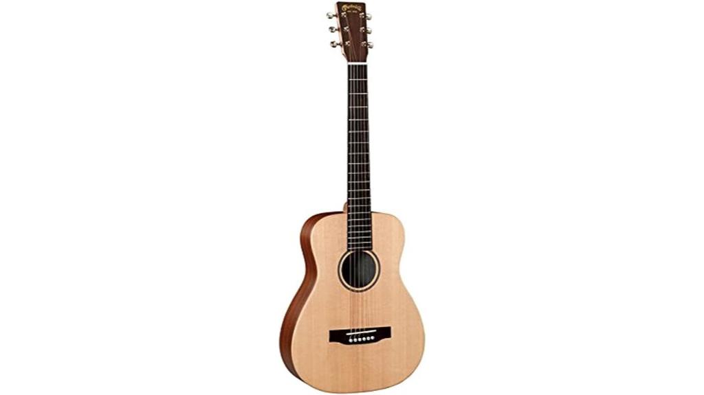 compact acoustic guitar model