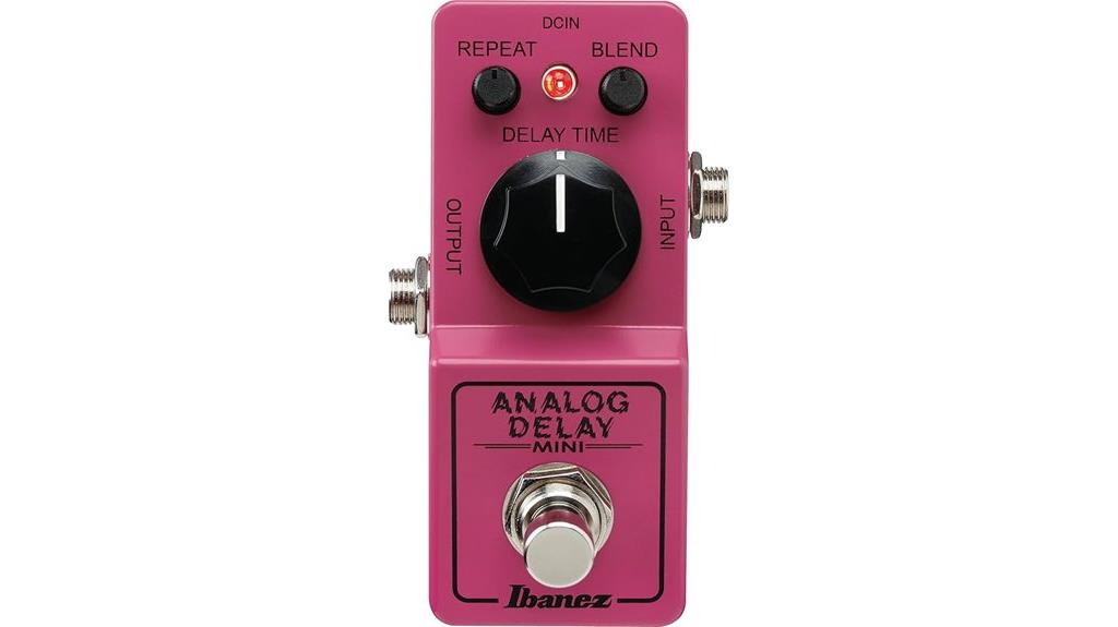 compact analog delay effects