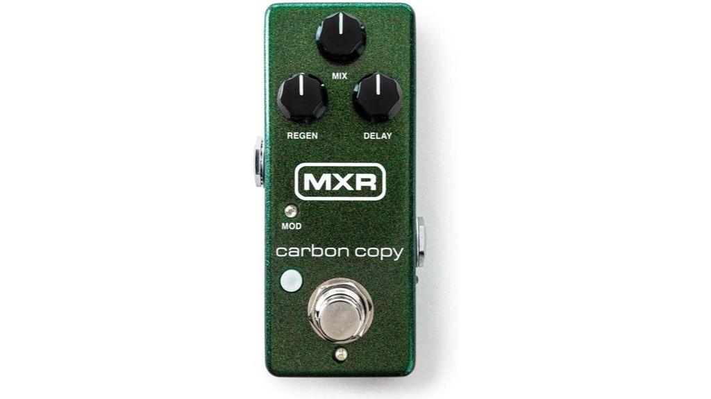 compact analog delay pedal