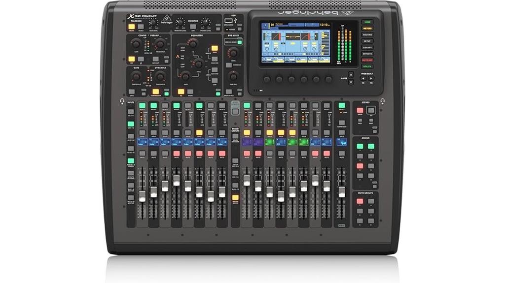 compact digital audio mixer