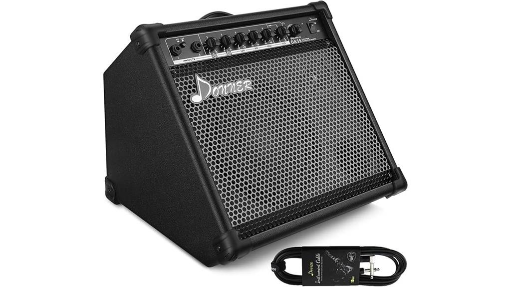 compact electronic drum amplifier