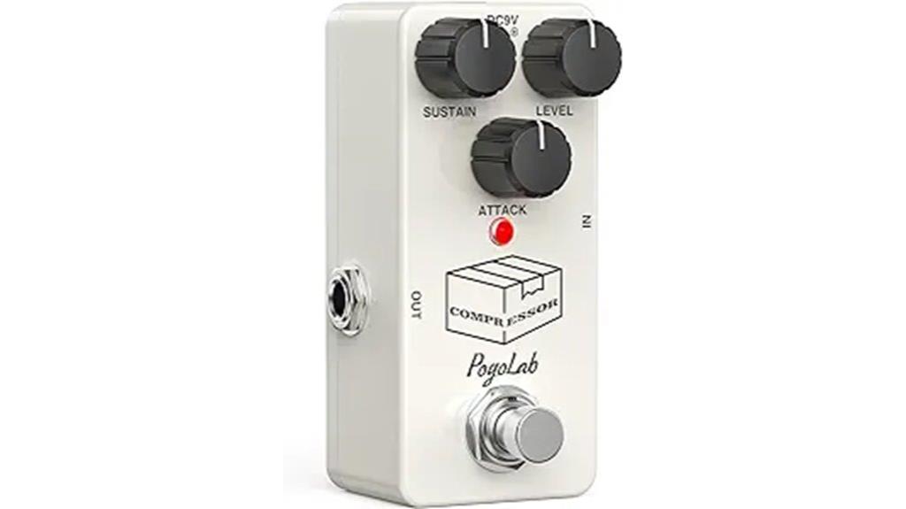 compact guitar bass compressor
