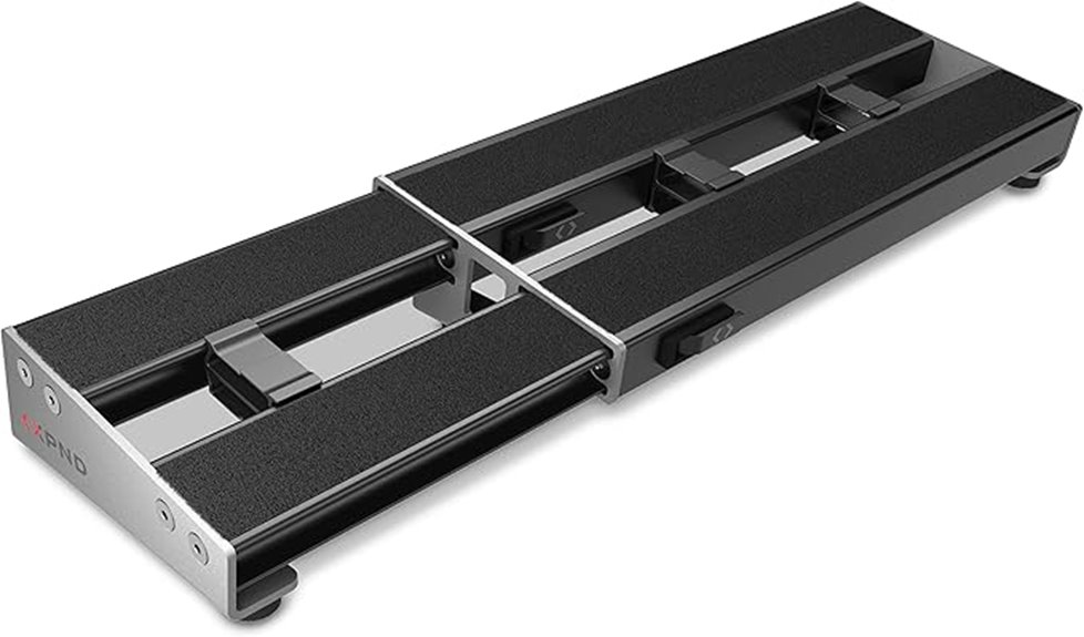 compact guitar pedalboard system