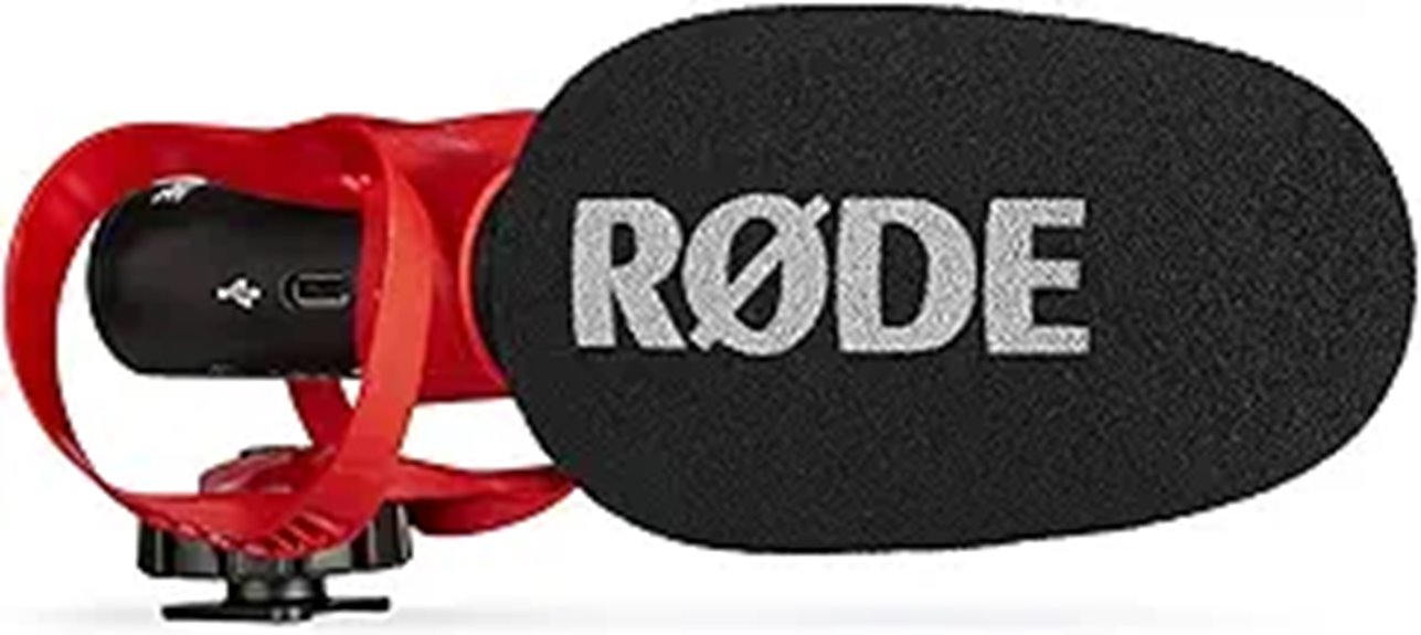 compact on camera shotgun microphone