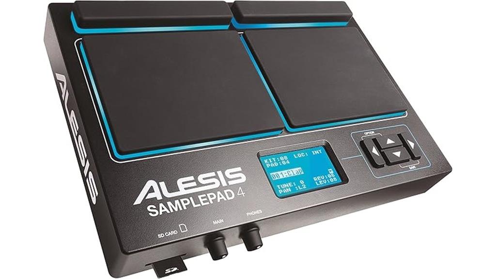 compact percussion instrument pads