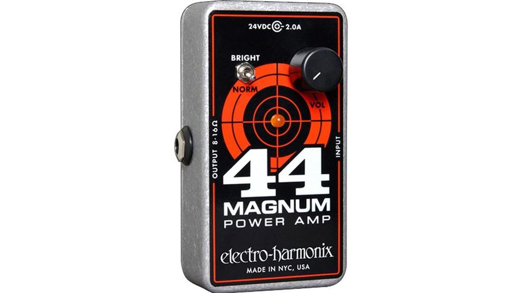 compact power amp pedal