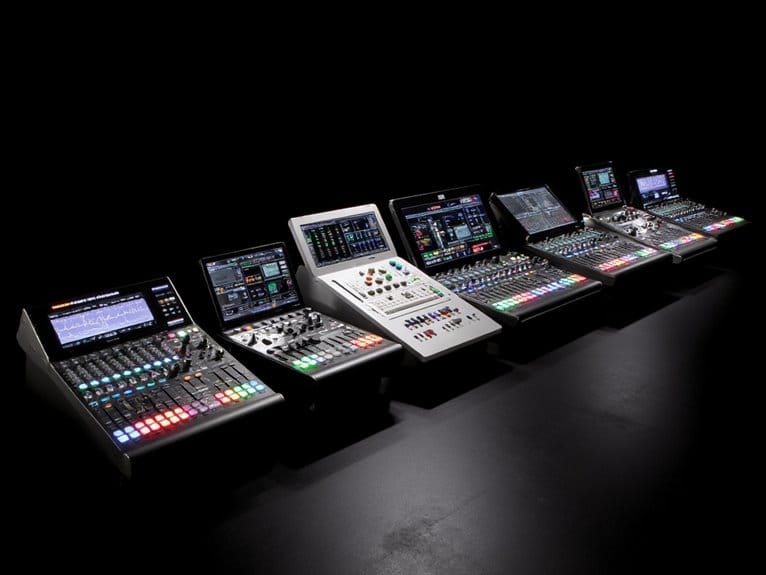 compact professional digital mixers
