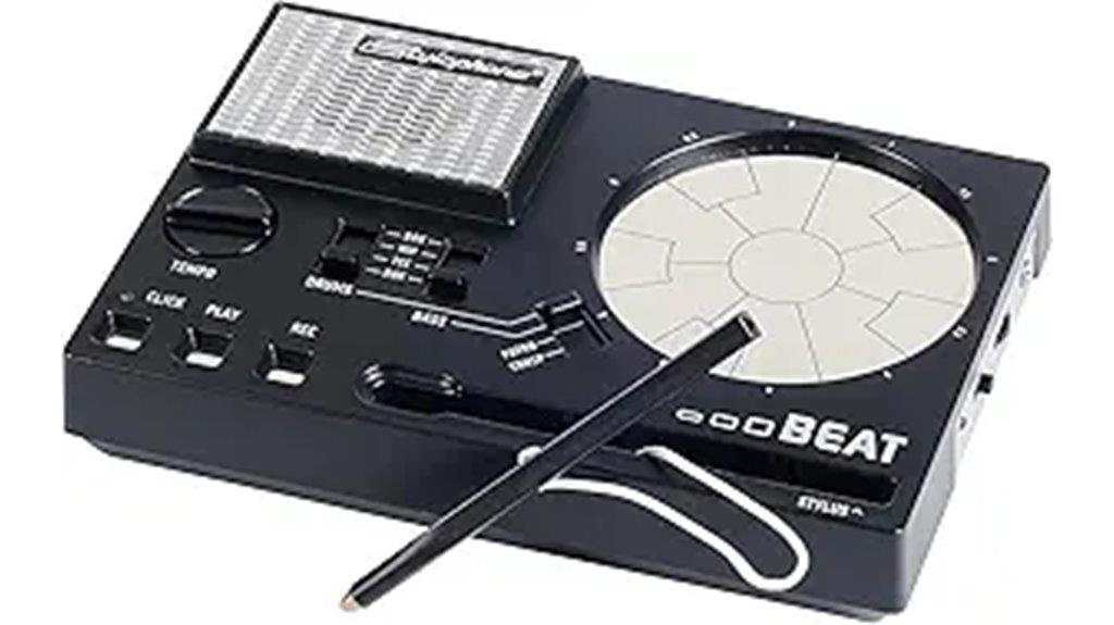 compact stylus drum machine