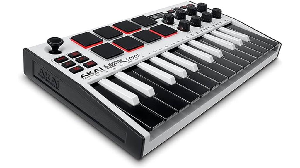 compact usb midi controller