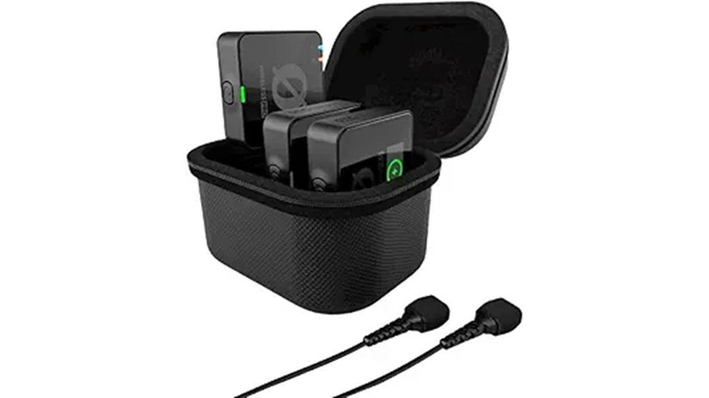 compact wireless microphone system