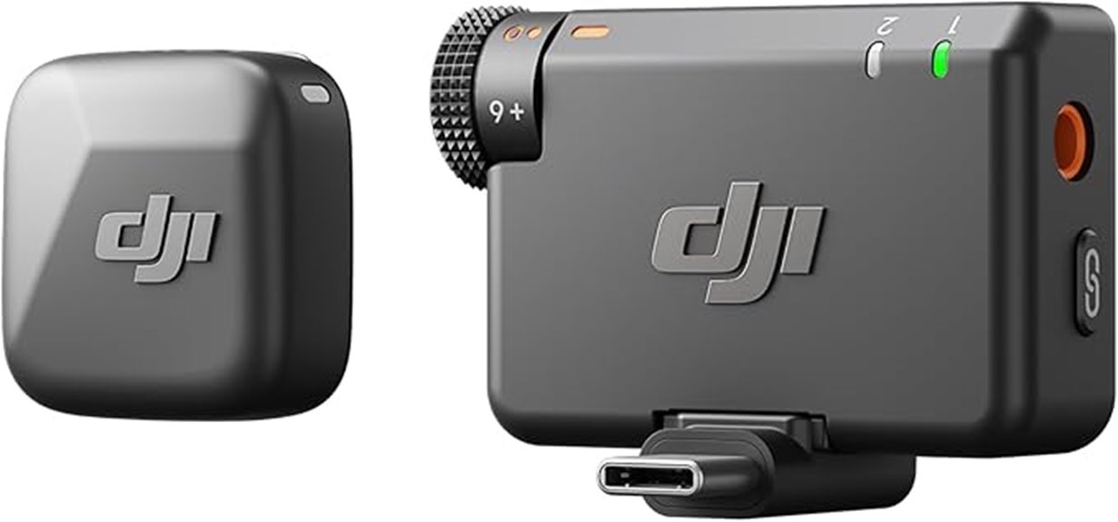 compact wireless microphone system