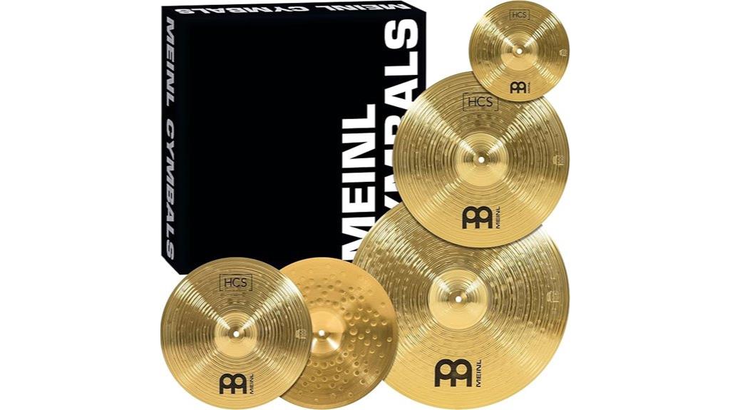 complete cymbal set package
