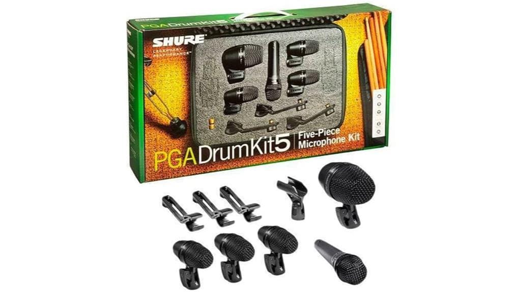 complete drum microphone set