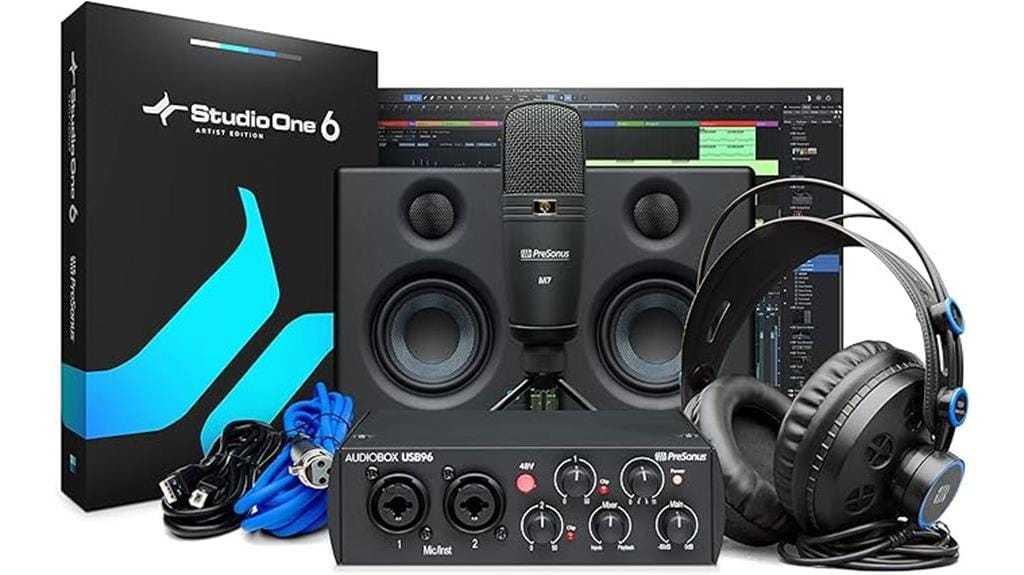 complete recording studio kit