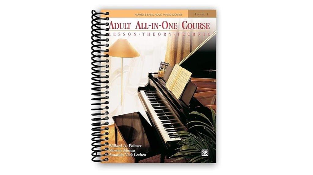 comprehensive adult piano course