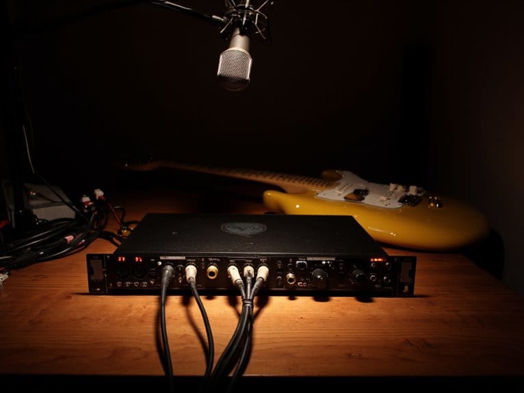 connecting microphones and instruments