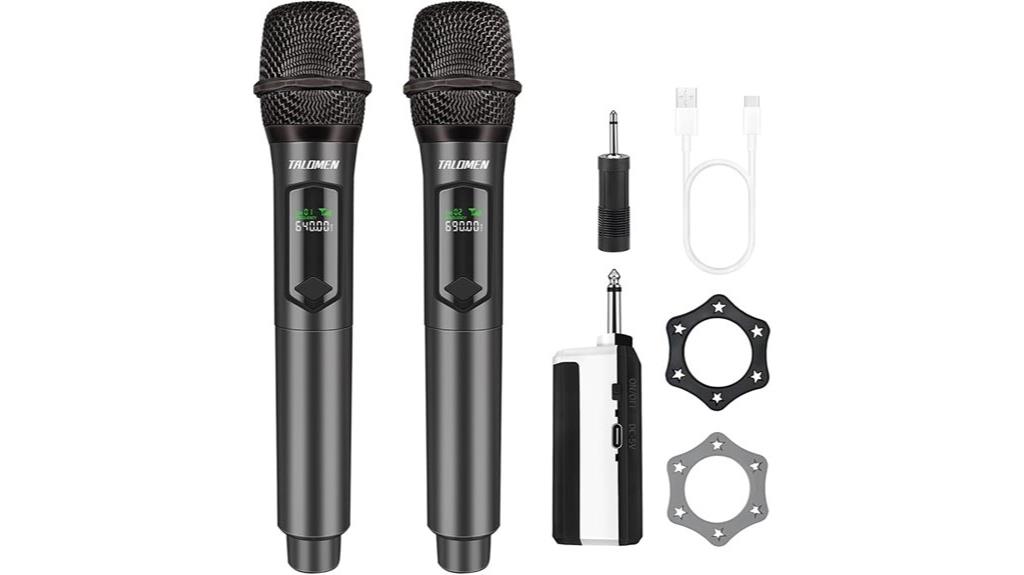 cordless dynamic microphone system