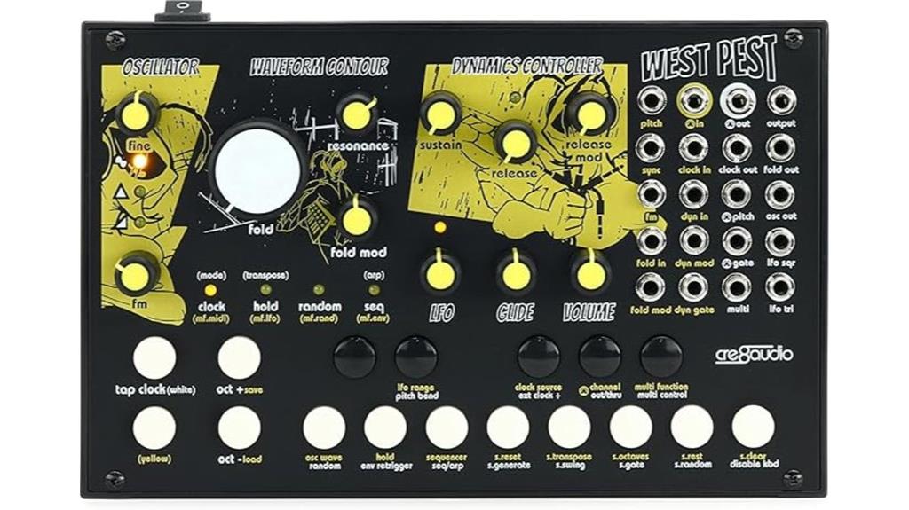 cre8audio west pest synthesizer