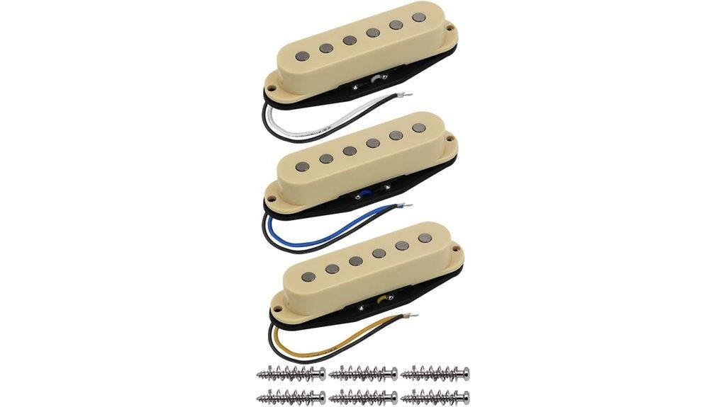 cream alnico 5 guitar pickups
