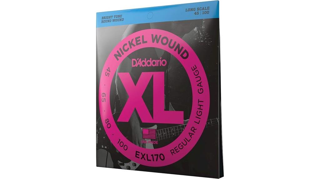 d addario xl nickel bass strings