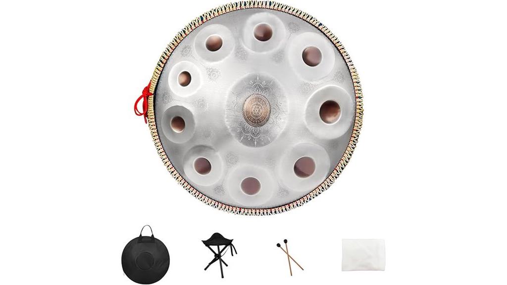 d minor steel handpan