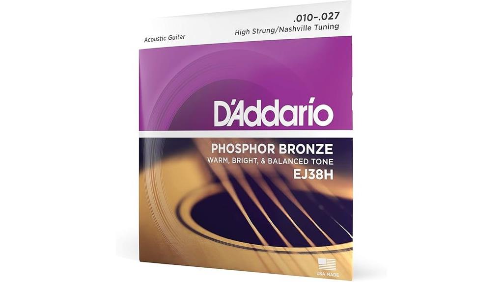 daddario acoustic guitar strings