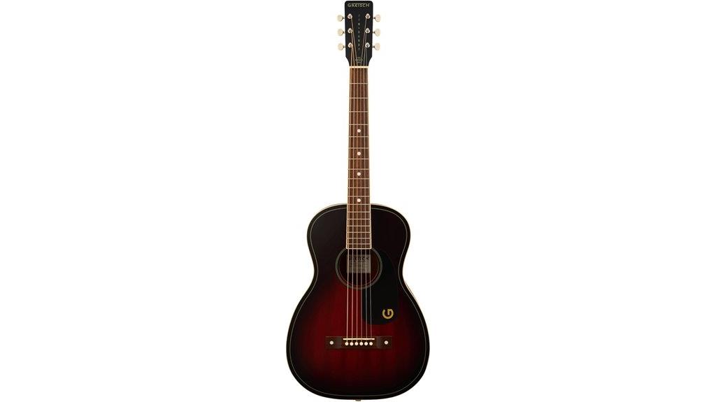 deep cherry burst guitar