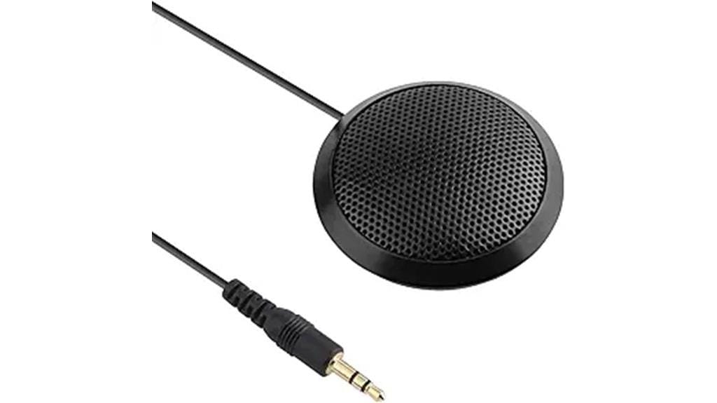 desktop conference microphone setup