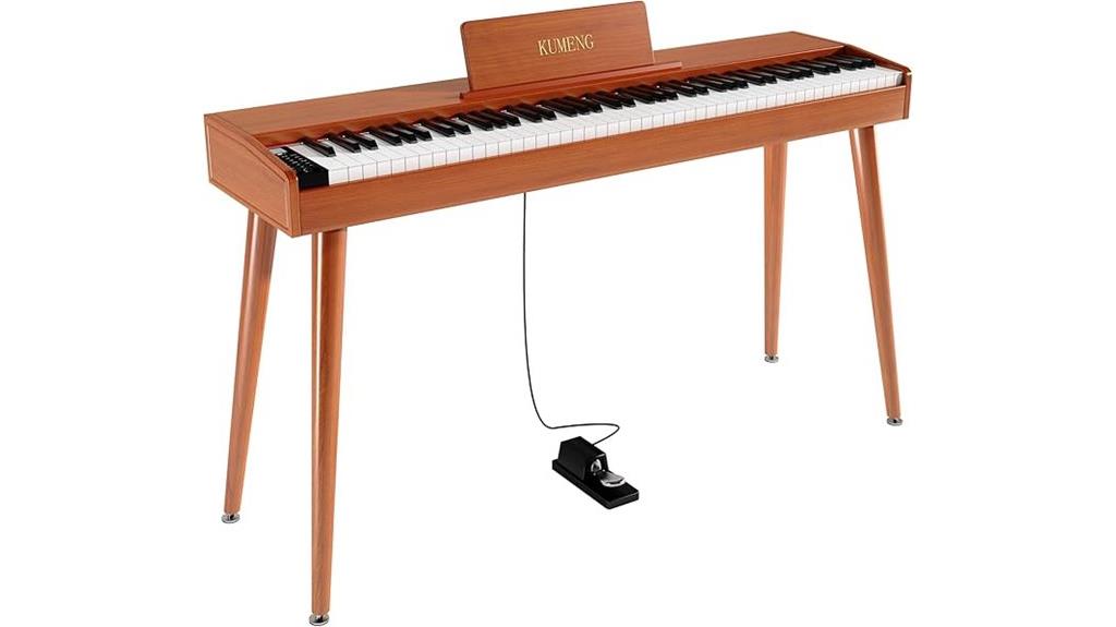 digital piano with stand