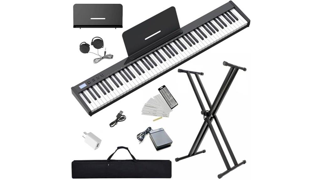 digital piano with stand