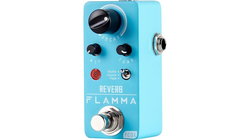 digital reverb effects pedal
