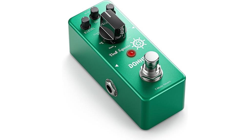 digital reverb guitar pedal