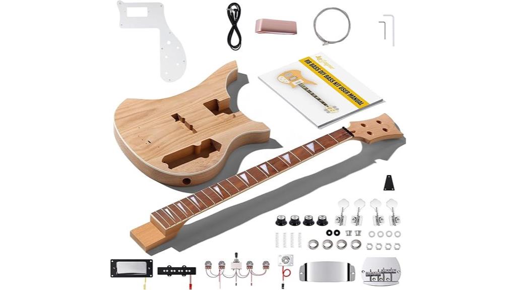diy electric bass guitar