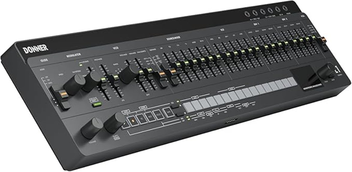 donner synthesizer with sequencer