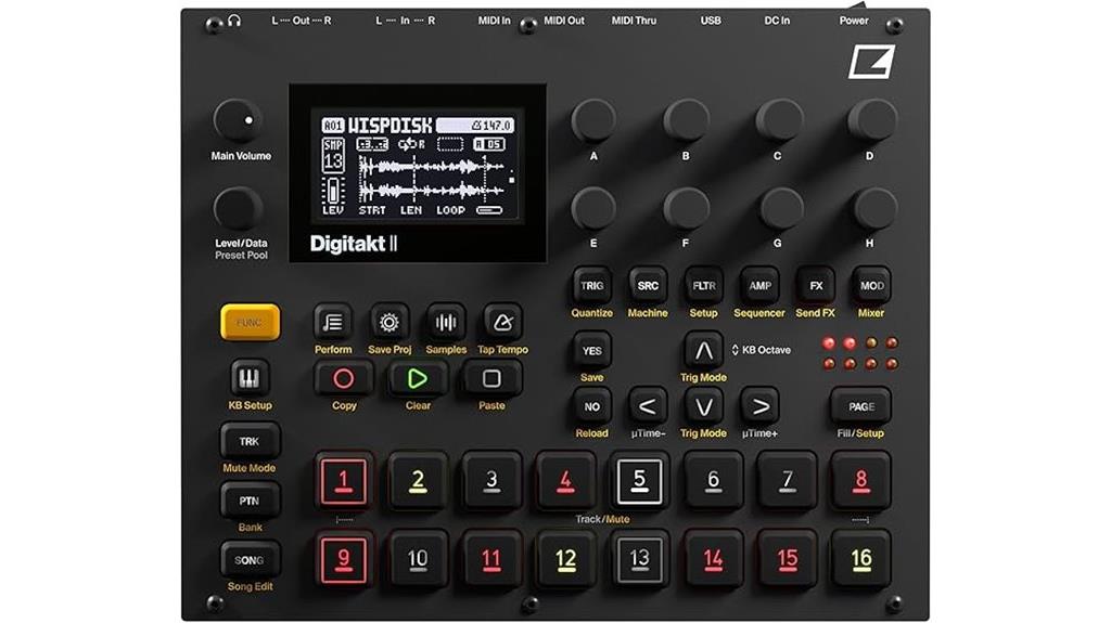drum computer and sampler
