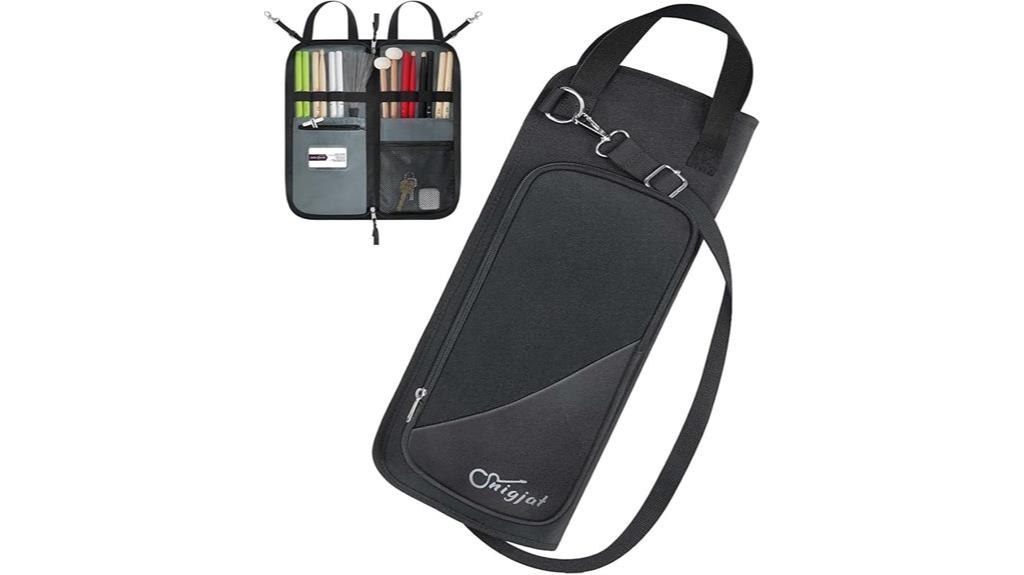 drumstick bag with strap