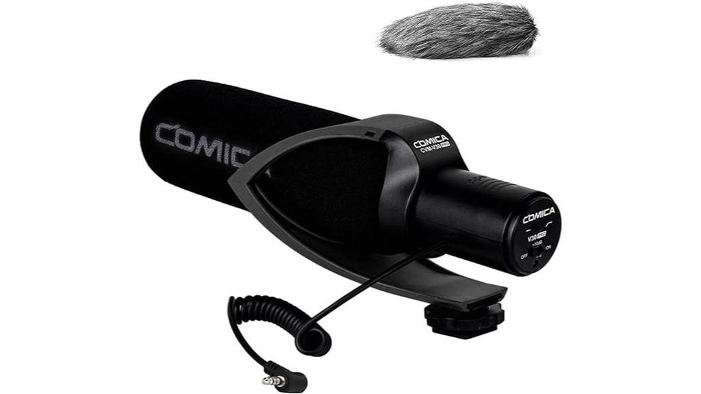 dslr shotgun video microphone