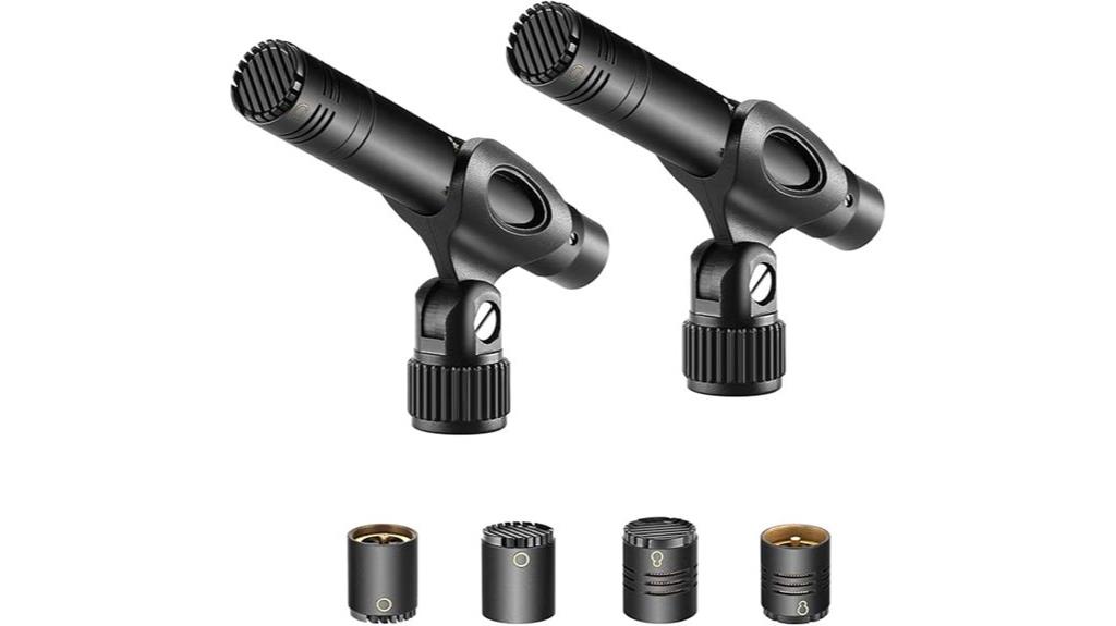 dual pack condenser microphones
