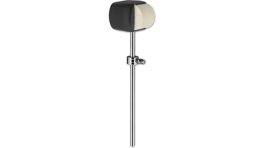 dual purpose bass drum beater