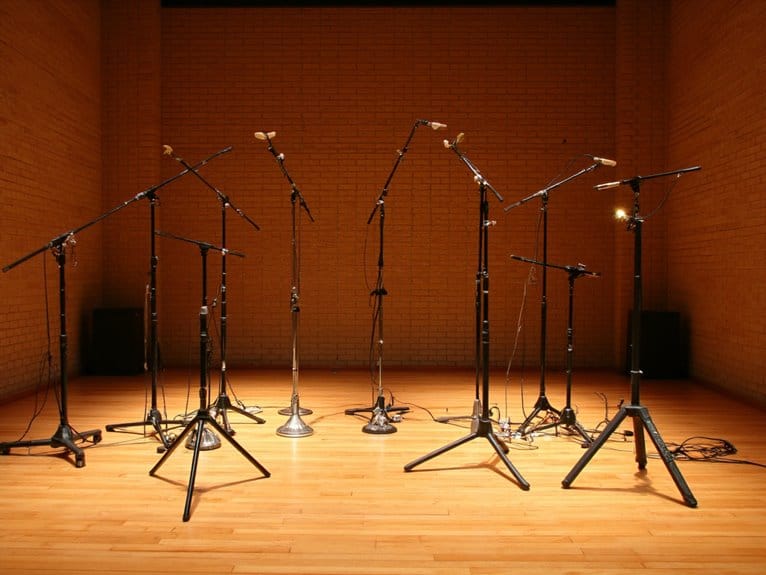 durable professional microphone stands