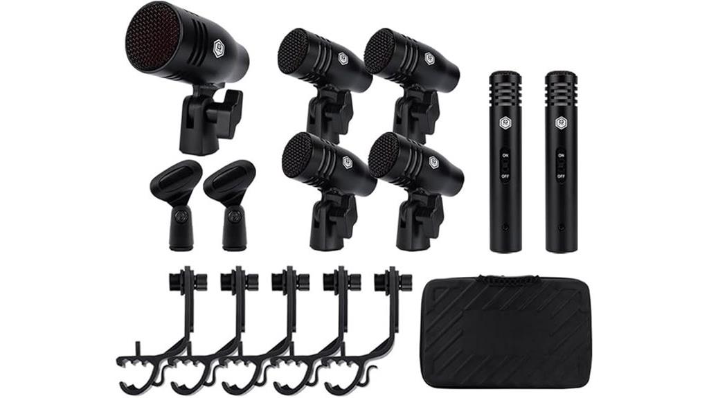 dynamic drum microphone kit