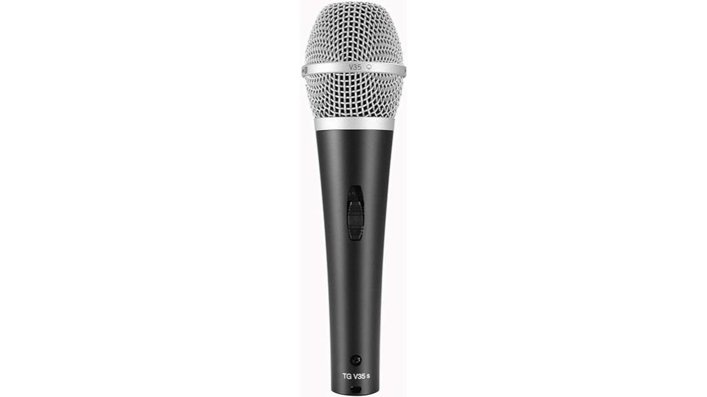 dynamic vocal microphone switch