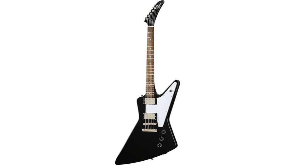ebony epiphone explorer guitar