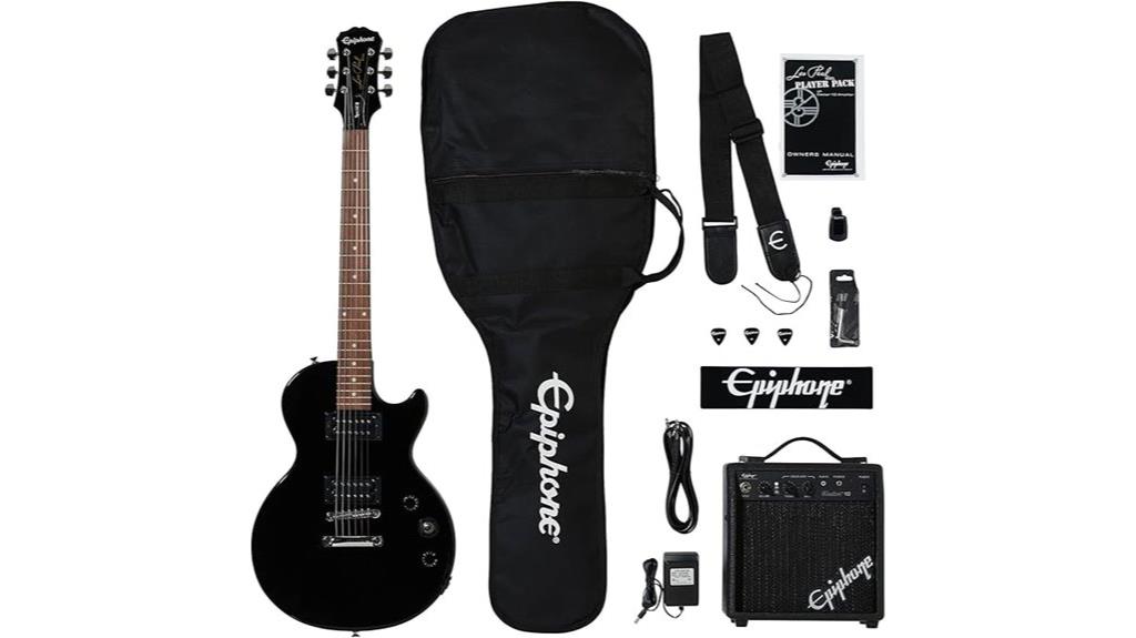 ebony epiphone les paul