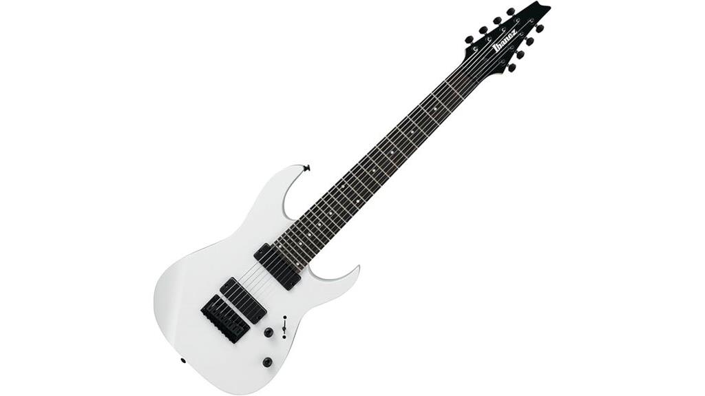 eight string electric guitar