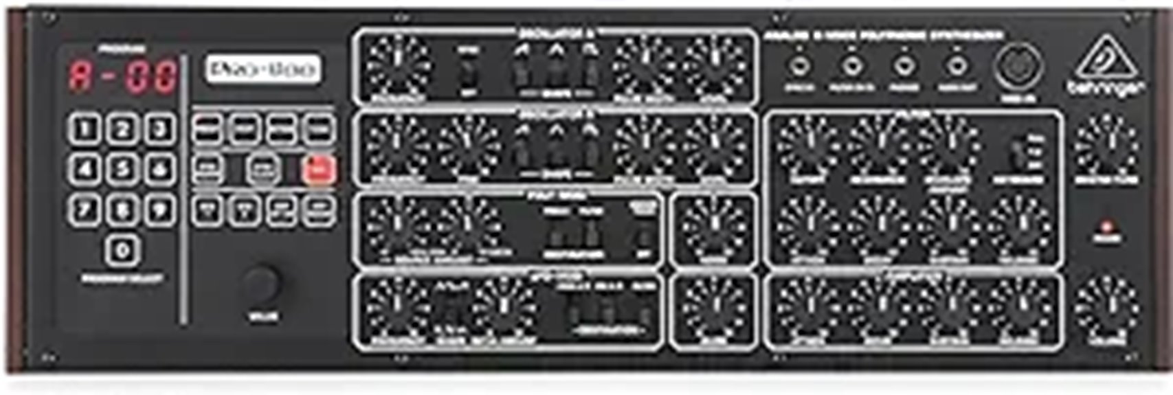 eight voice analog synthesizer